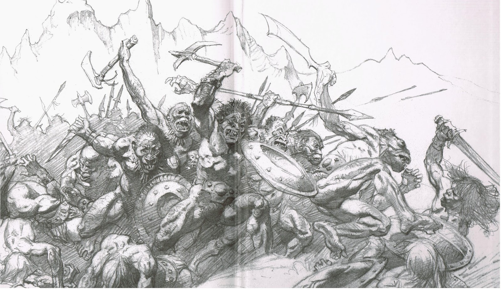 Frank Frazetta Sketchbook